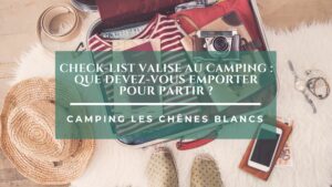 Check-list valise camping