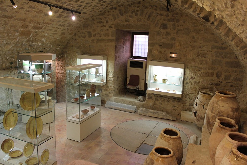 Le sous-sol du château de la Tour d'Aigues